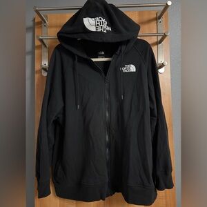 The North Face Women’s Black Full Zip Hoodie Sweatshirt XXL